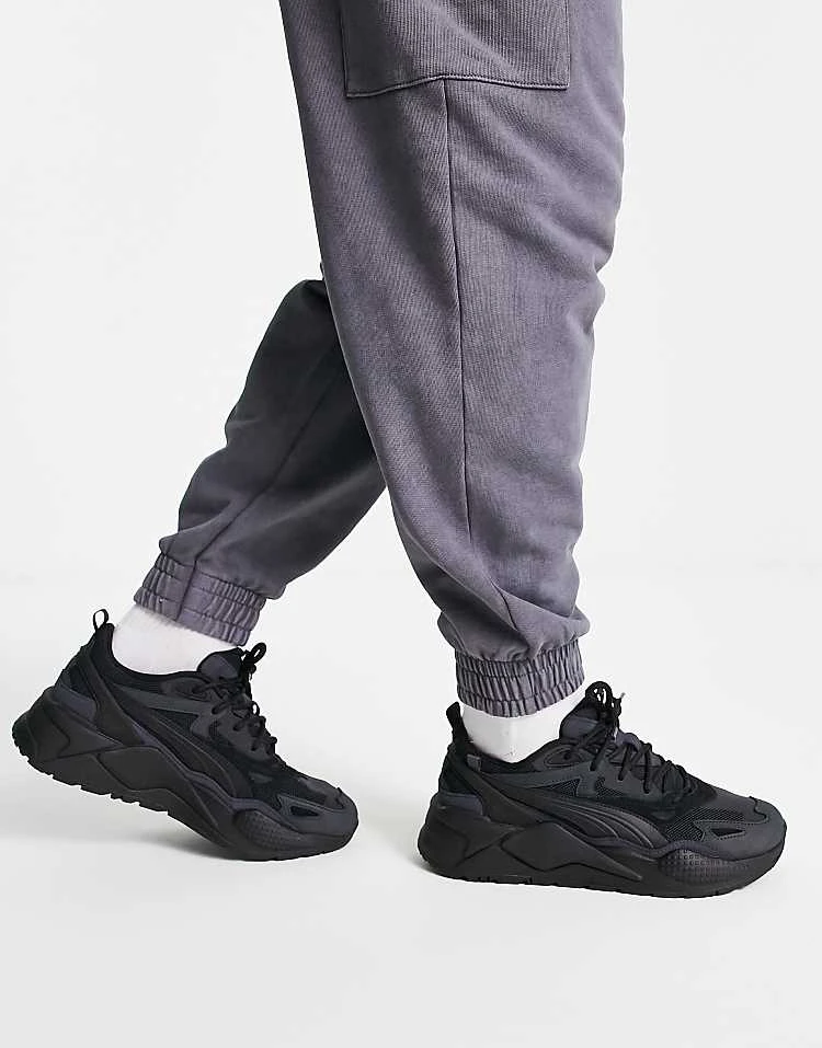 Puma RS-X Efekt Trainers In Black For Men 1 Puma RS-X Efekt Trainers In Black For Men