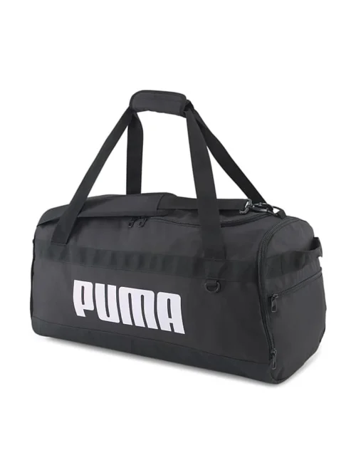 Puma Challenger M Duffle Bag In Puma Black For Unisex