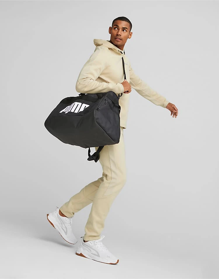 Puma Challenger M Duffle Bag In Puma Black For Unisex 4 Puma Challenger M Duffle Bag In Puma Black For Unisex - Image 4