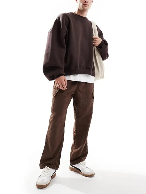 Puma Classics Cargo Trousers In Espresso For Men Brown