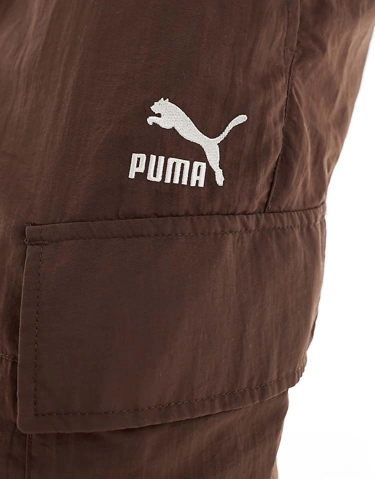 Puma Classics Cargo Trousers In Espresso For Men Brown 2 Puma Classics Cargo Trousers In Espresso For Men Brown - Image 2