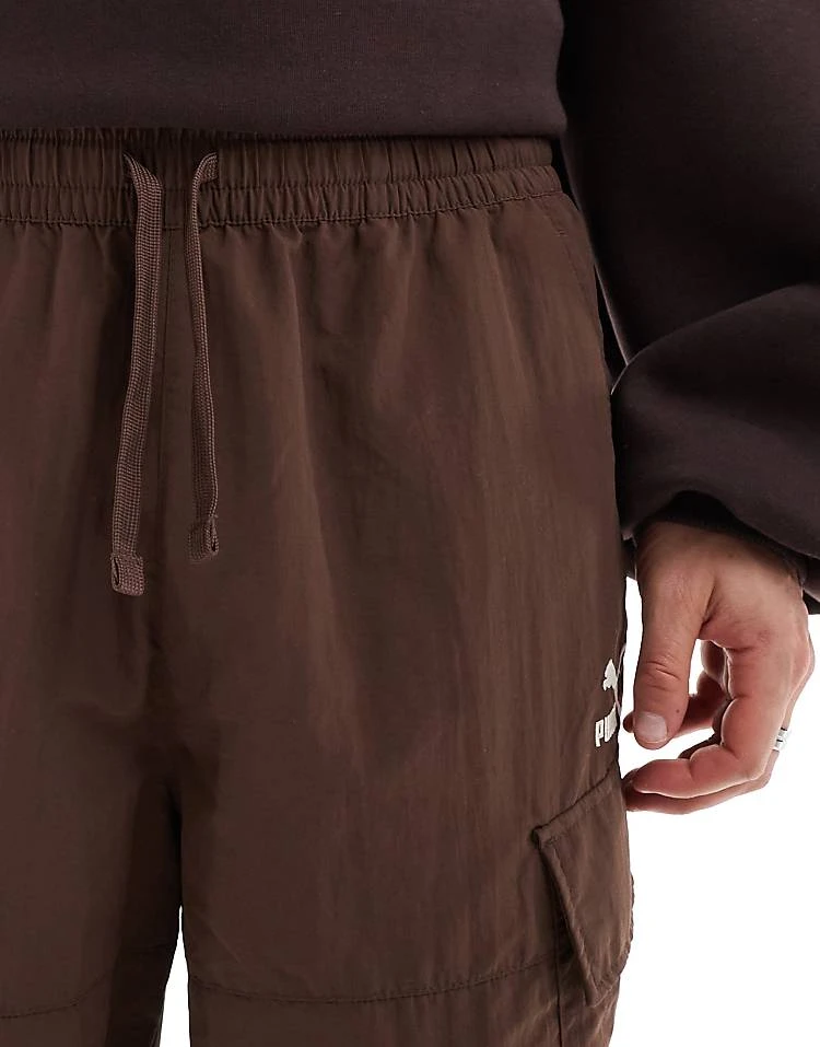 Puma Classics Cargo Trousers In Espresso For Men Brown 5 Puma Classics Cargo Trousers In Espresso For Men Brown - Image 5
