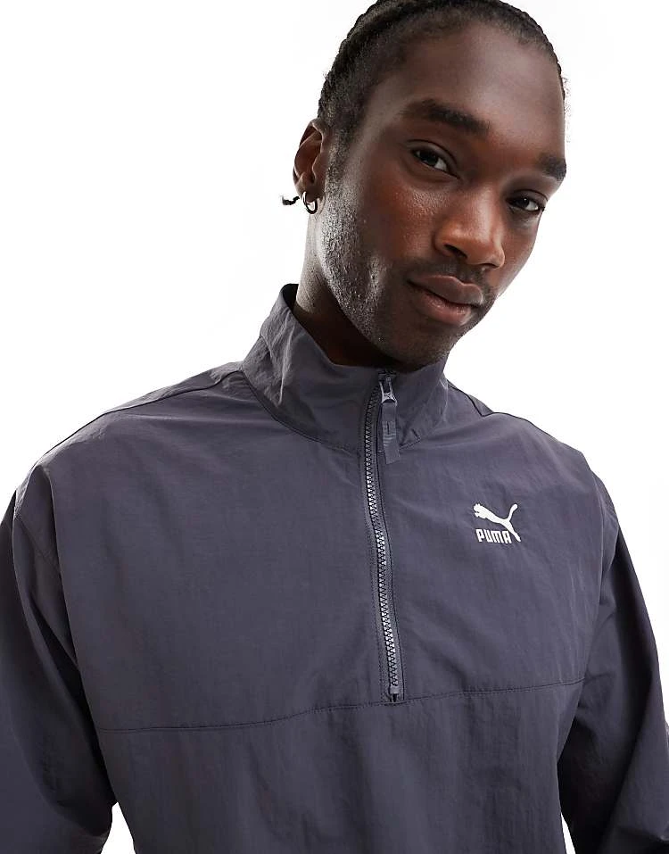 Puma Classics Half-zip In Grey For Men 3 Puma Classics Half-zip In Grey For Men - Image 3