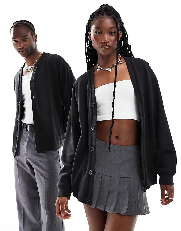 Puma Classics Cardigan In Black For Unisex 5 Puma Classics Cardigan In Black For Unisex - Image 5