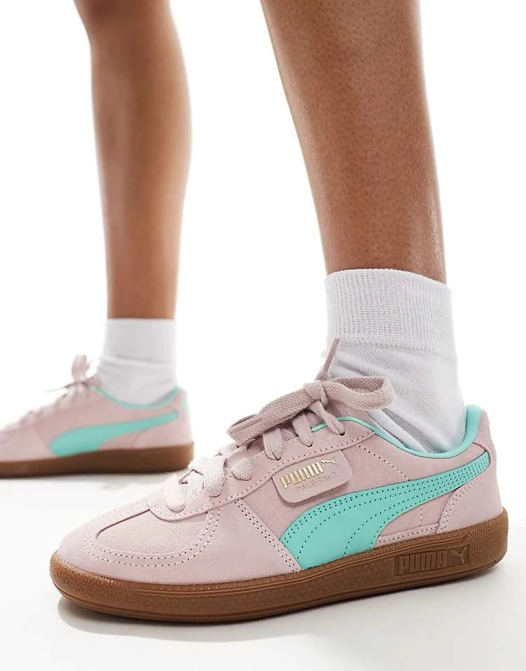 Puma Palermo Trainers In Light Pink For Unisex Purple 6 Puma Palermo Trainers In Light Pink For Unisex Purple - Image 6