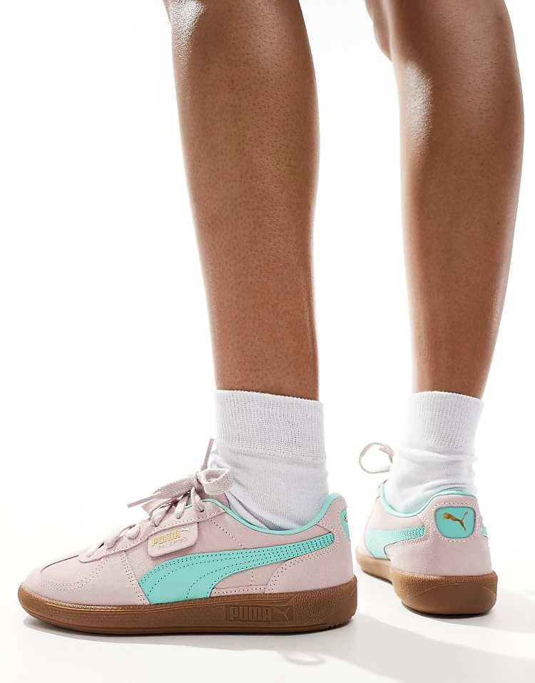 Puma Palermo Trainers In Light Pink For Unisex Purple 4 Puma Palermo Trainers In Light Pink For Unisex Purple - Image 4