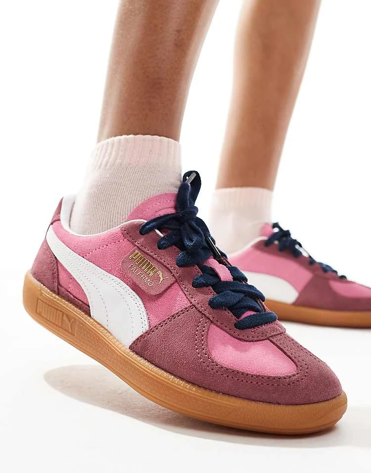 Puma Palermo Trainers In Pink For Unisex Light Pink 1 Puma Palermo Trainers In Pink For Unisex Light Pink
