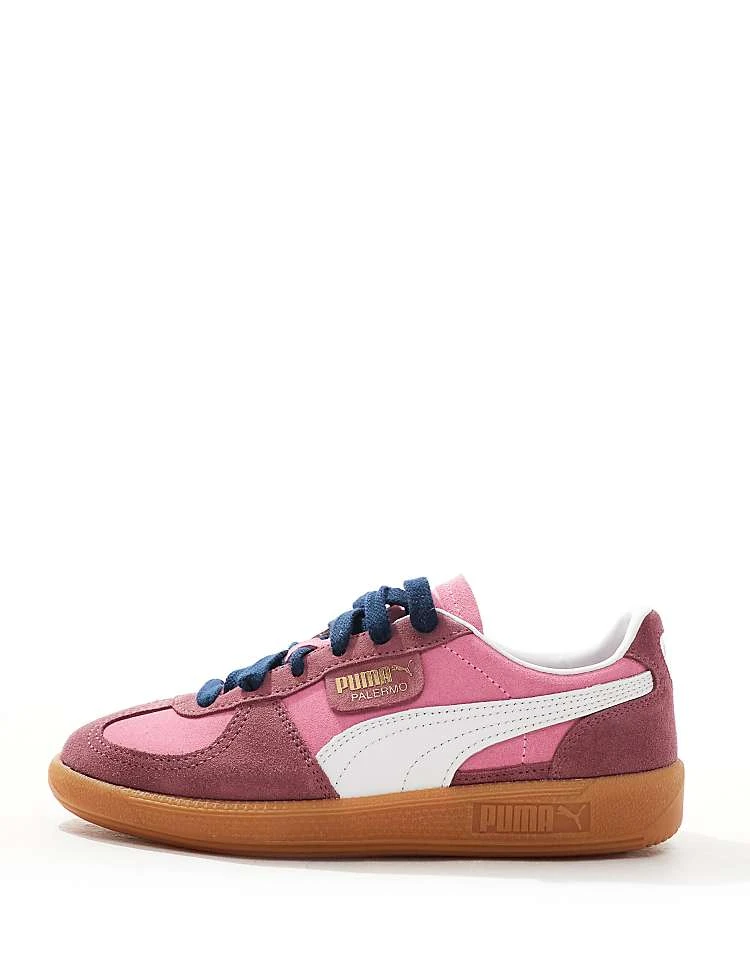 Puma Palermo Trainers In Pink For Unisex Light Pink 2 Puma Palermo Trainers In Pink For Unisex Light Pink - Image 2