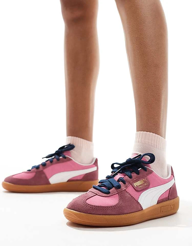 Puma Palermo Trainers In Pink For Unisex Light Pink 5 Puma Palermo Trainers In Pink For Unisex Light Pink - Image 5