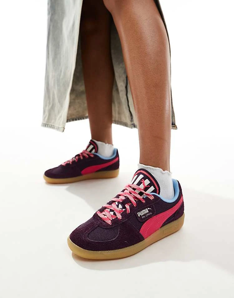 Puma Palermo Supertifo Trainers In Purple For Unisex 1 Puma Palermo Supertifo Trainers In Purple For Unisex