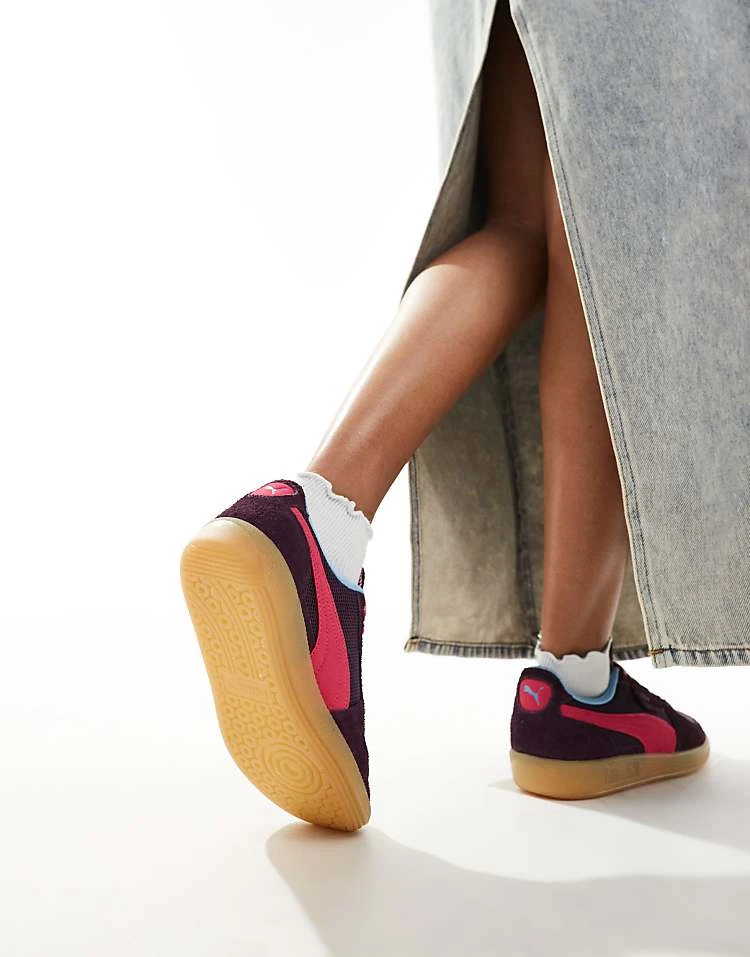 Puma Palermo Supertifo Trainers In Purple For Unisex 2 Puma Palermo Supertifo Trainers In Purple For Unisex - Image 2