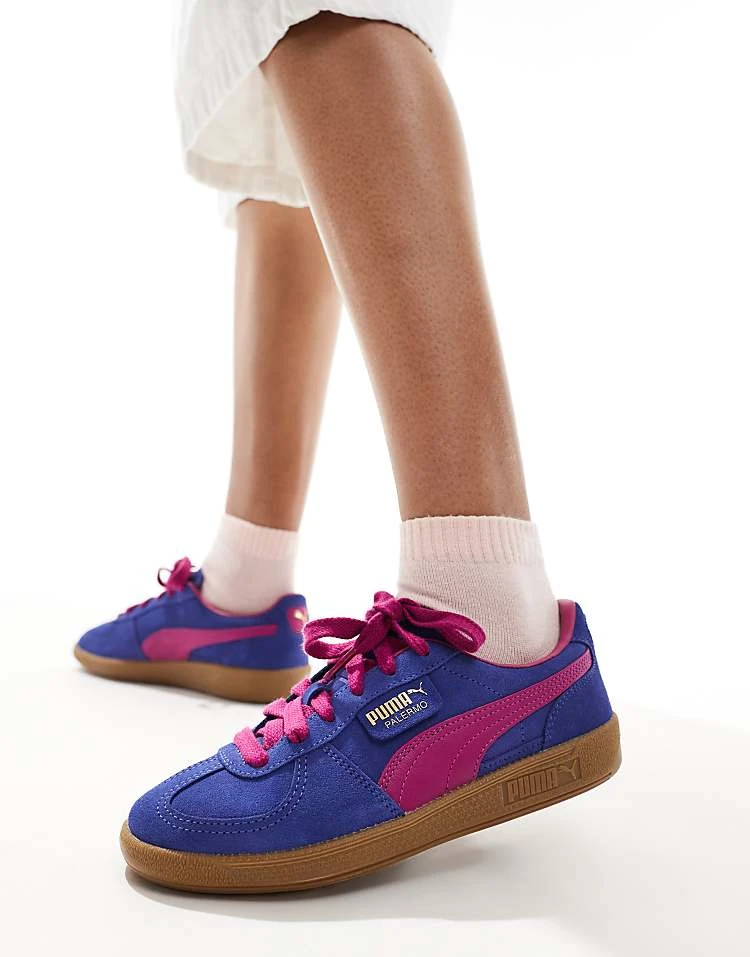 Puma Palermo Trainers In Purple For Unisex Brown 6 Puma Palermo Trainers In Purple For Unisex Brown - Image 6