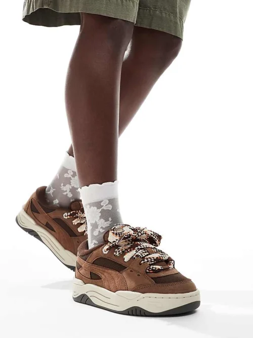 Puma 180 Chunky Lace Trainers In Brown For Unisex