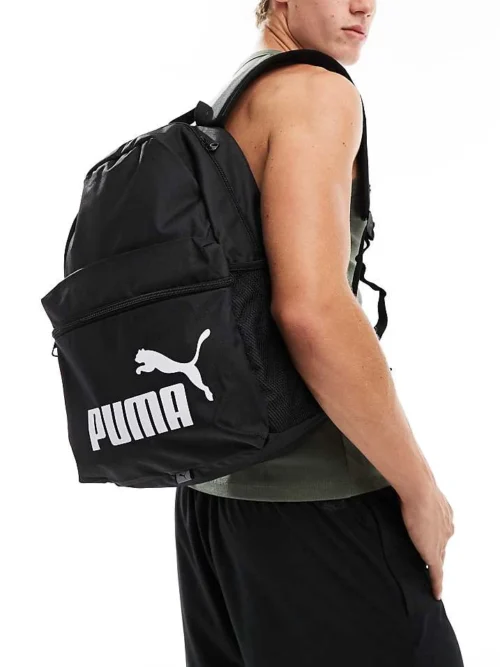 Puma Phase Backpack In Black For Unisex