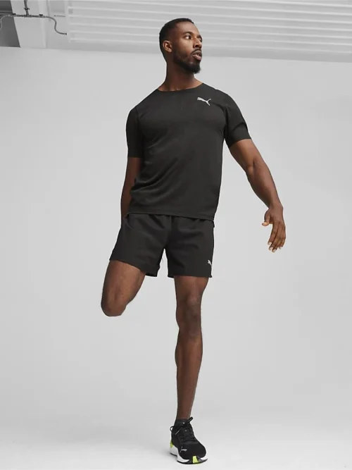 Dylan Sport Shop 65 Puma Run Velocity Ultraweave 5" Running Shorts In Puma Black For Men