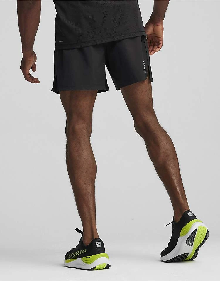 Puma Run Velocity Ultraweave 5" Running Shorts In Puma Black For Men 4 Puma Run Velocity Ultraweave 5" Running Shorts In Puma Black For Men - Image 4