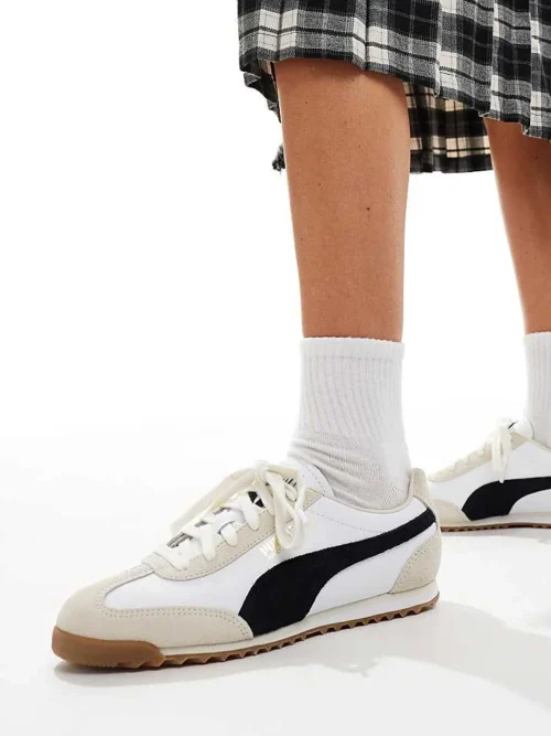 Puma Arizona In White And Black For Unisex