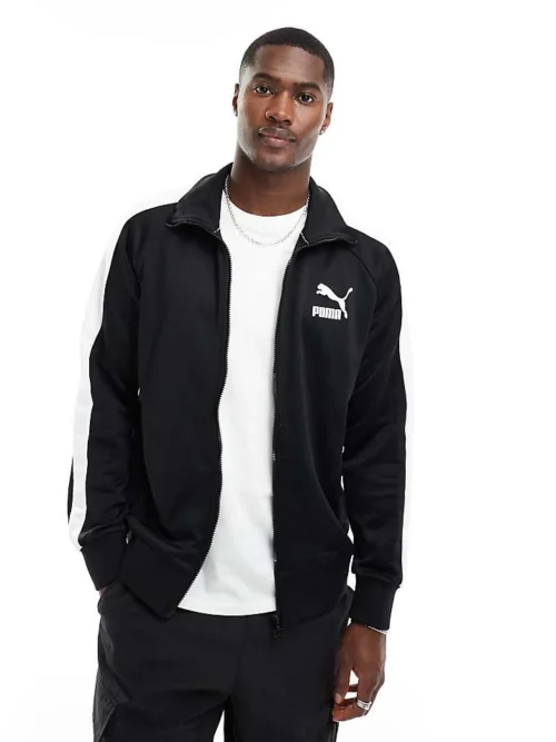 Dylan Sport Shop 53 Puma Iconic T7 Track Jacket In Black For Men