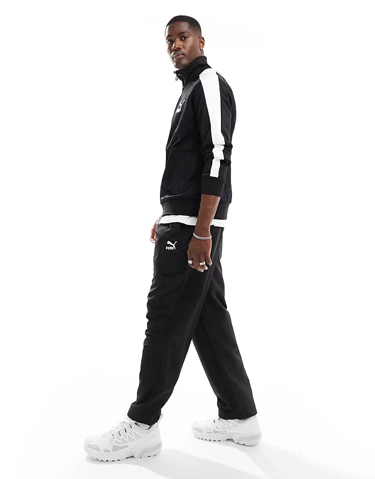 Puma Iconic T7 Track Jacket In Black For Men 2 Puma Iconic T7 Track Jacket In Black For Men - Image 2