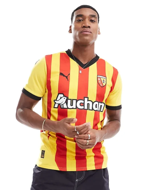 Puma RCL Football Jersey In Yellow And Red For Men Pelé Yellow-puma Red