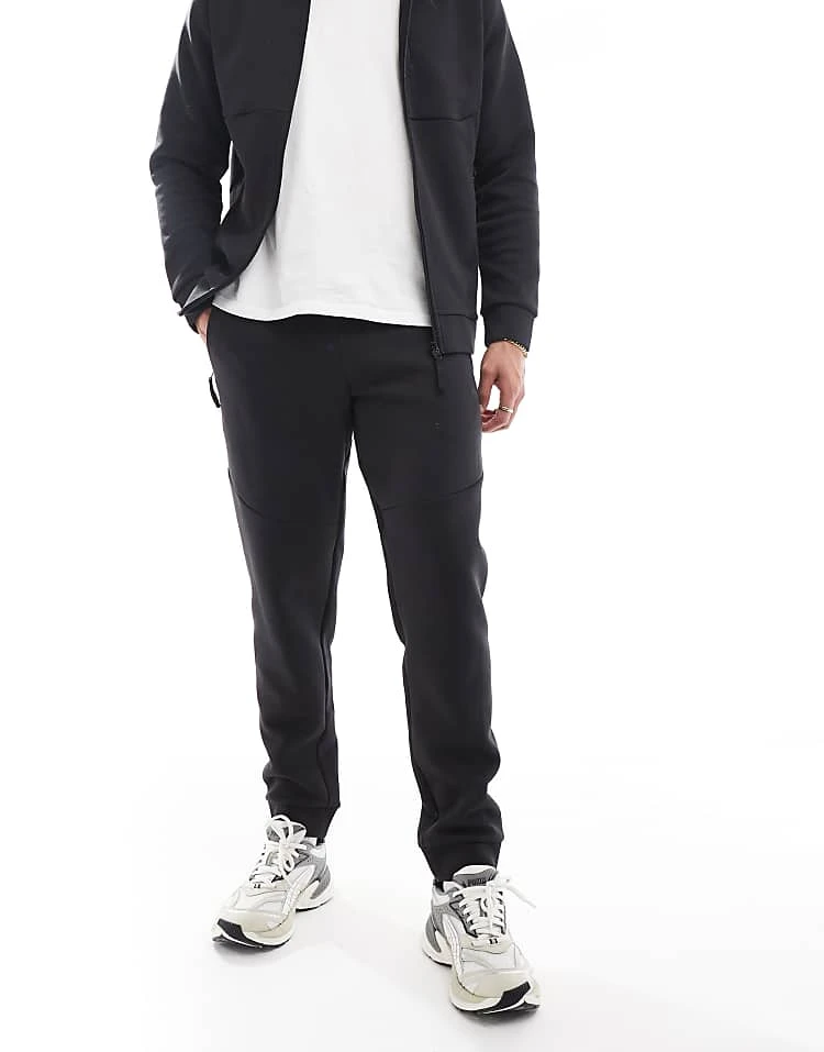 Puma Pumatech Track Pants In Puma Black For Men 3 Puma Pumatech Track Pants In Puma Black For Men - Image 3