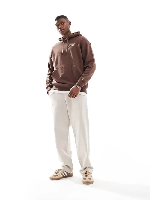 Puma Better Classics Hoodie In Espresso Brown For Unisex
