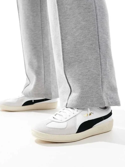 Puma Army Trainers In White For Men