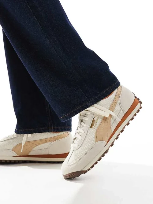 Puma Easy Rider Trainers In Beige For Men