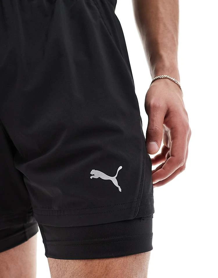 Puma Run Velocity 2 In 1 Shorts In Black For Men 4 Puma Run Velocity 2 In 1 Shorts In Black For Men - Image 4