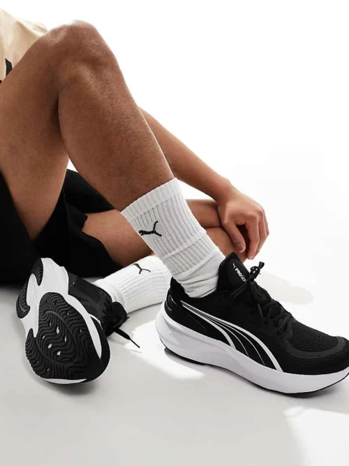 Puma Scend Pro 2 Trainers In Black & White For Men