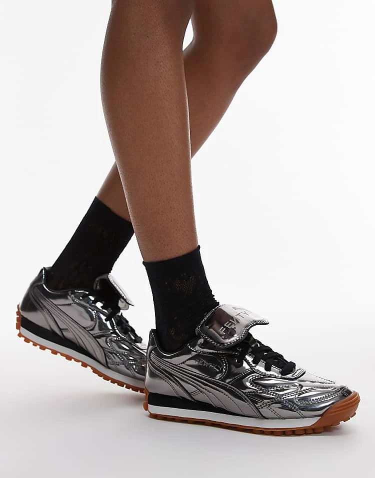 Puma Avanti C Fenty Trainers In Silver For Unisex 6 Puma Avanti C Fenty Trainers In Silver For Unisex - Image 6