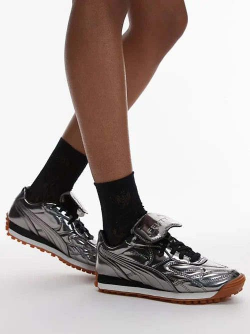 Puma Avanti C Fenty Trainers In Silver For Unisex