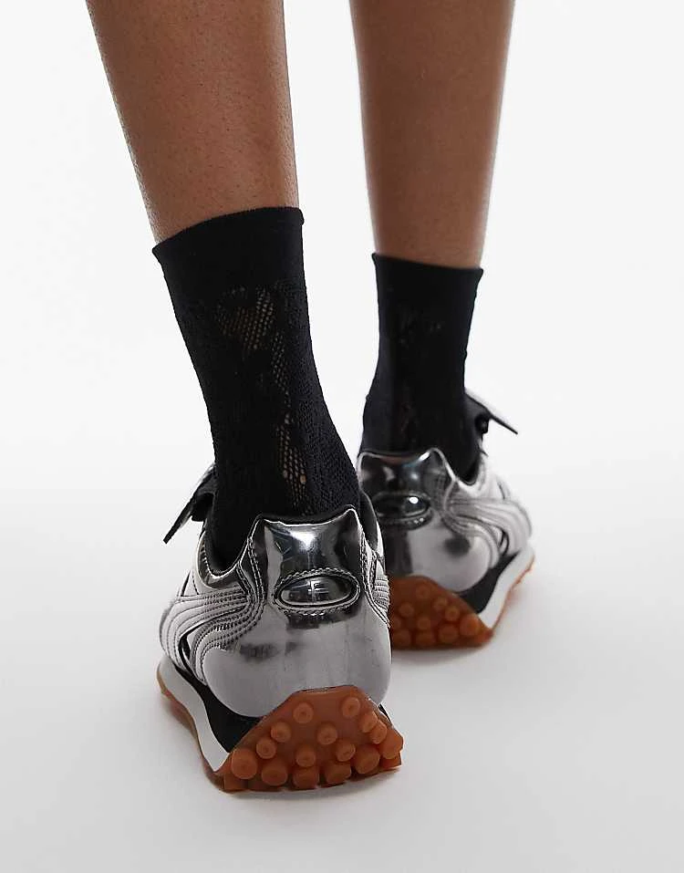 Puma Avanti C Fenty Trainers In Silver For Unisex 4 Puma Avanti C Fenty Trainers In Silver For Unisex - Image 4