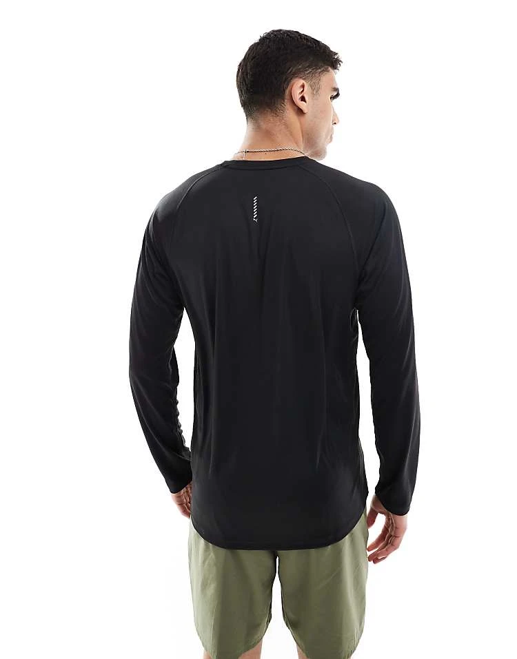 Puma Velocity Long Sleeve Running Top In Puma Black For Men 2 Puma Velocity Long Sleeve Running Top In Puma Black For Men - Image 2