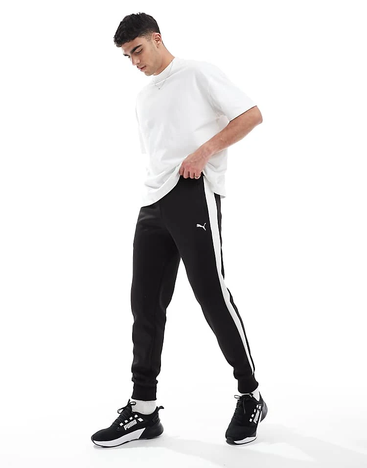 Puma T7 Always On Track Pants In Puma Black For Men 5 Puma T7 Always On Track Pants In Puma Black For Men - Image 5