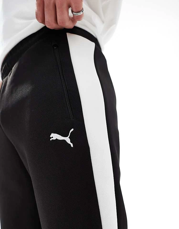 Puma T7 Always On Track Pants In Puma Black For Men 3 Puma T7 Always On Track Pants In Puma Black For Men - Image 3