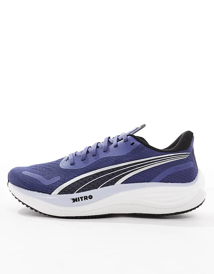 Puma Velocity Nitro™ 3 Running Shoes In Blue Crystal-puma Black For Men 5 Puma Velocity Nitro™ 3 Running Shoes In Blue Crystal-puma Black For Men - Image 5