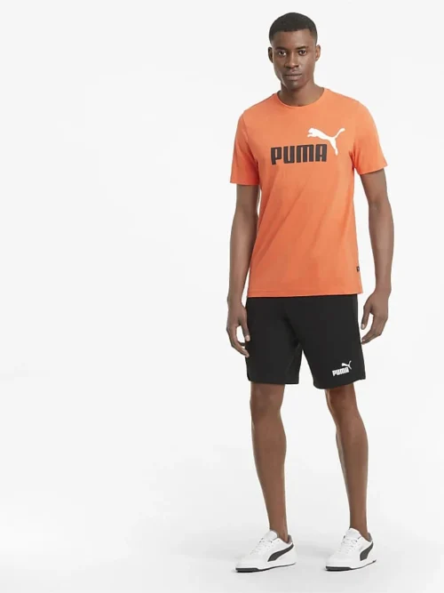 Puma Essentials Shorts In Puma Black For Men